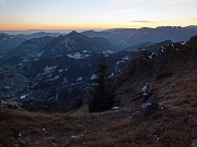 Ritorno al MONTE CASTELLO (1474 m.) con spettacolare tramonto il 9 dicembre 2012 - FOTOGALLERY